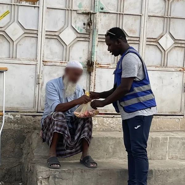 توزيع النسك من خلال اضحيتى
