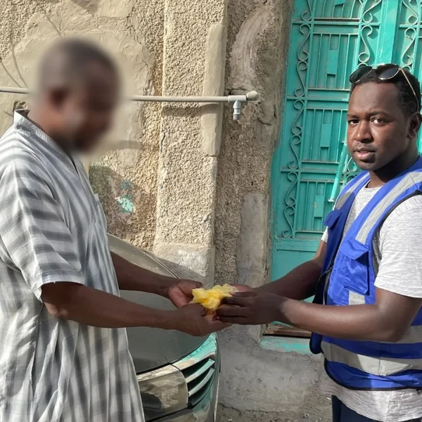 توزيع النسك من خلال اضحيتى
